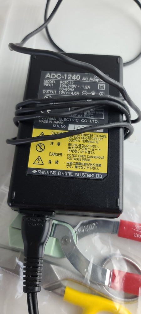 Sumitomo Type-25e Fusion Splicer ~ Powers On