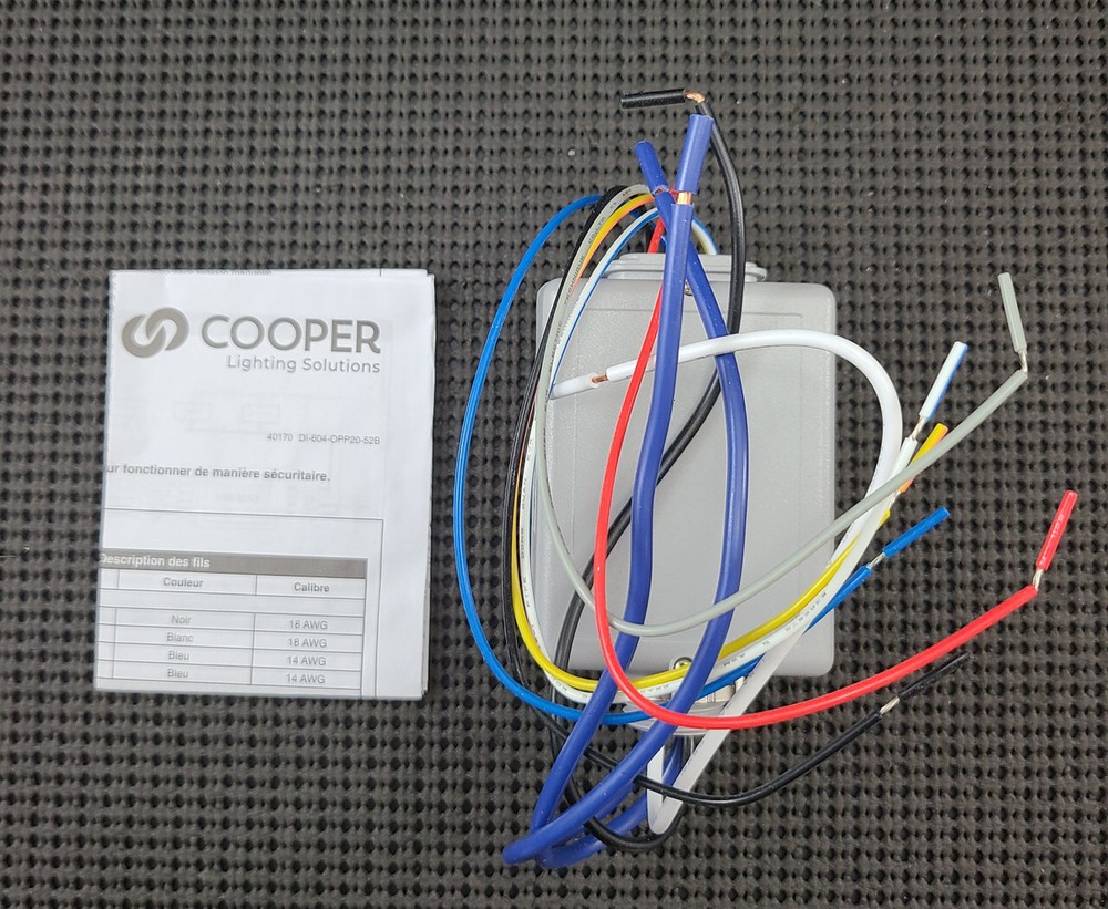 COOPER SP20-RD4 SWITCHPACK HEAVY DUTY POWER SUPPLY CLASS 2 IP30