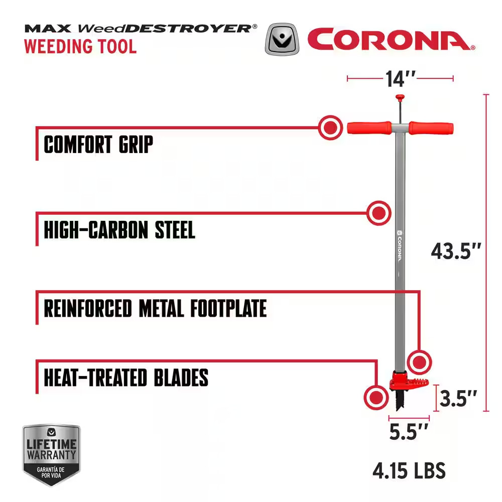 MAX 43.75 In. Weedslayer Weeder