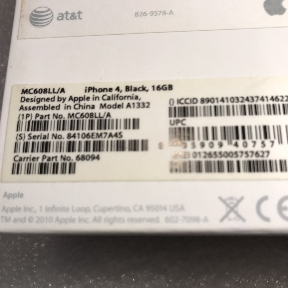 2 Empty Apple iPhone 12 Boxes 64GB Black - 1 iPhone 3 empty box EUC