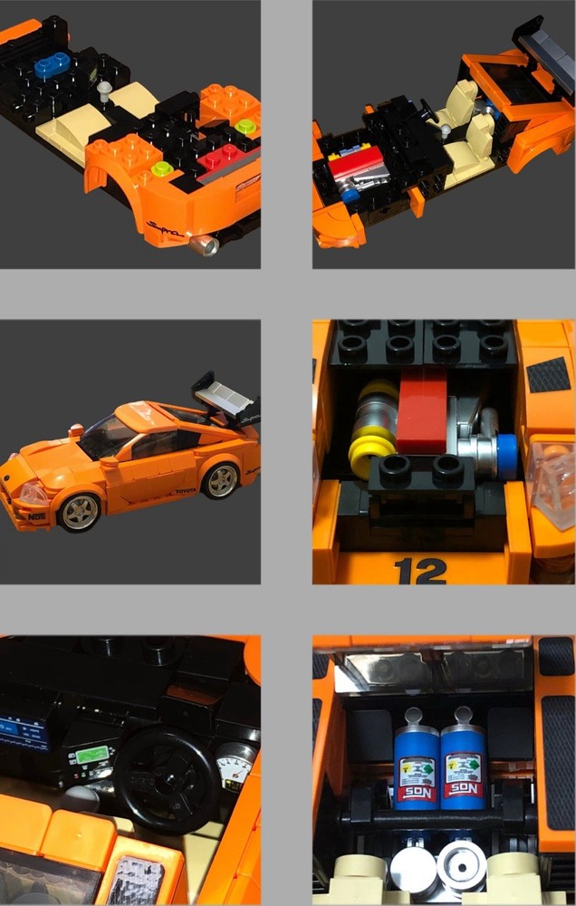 TY Supra A80 Building Blocks Set Special Edition