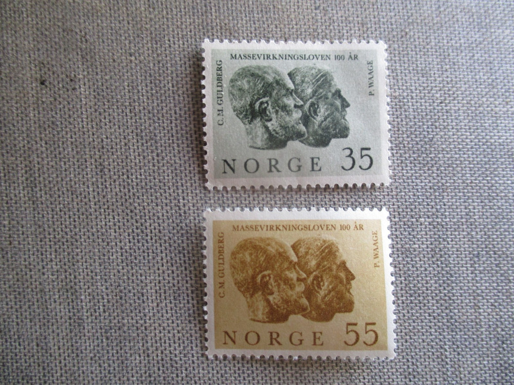 Norway, Scott# 452-453,MNH