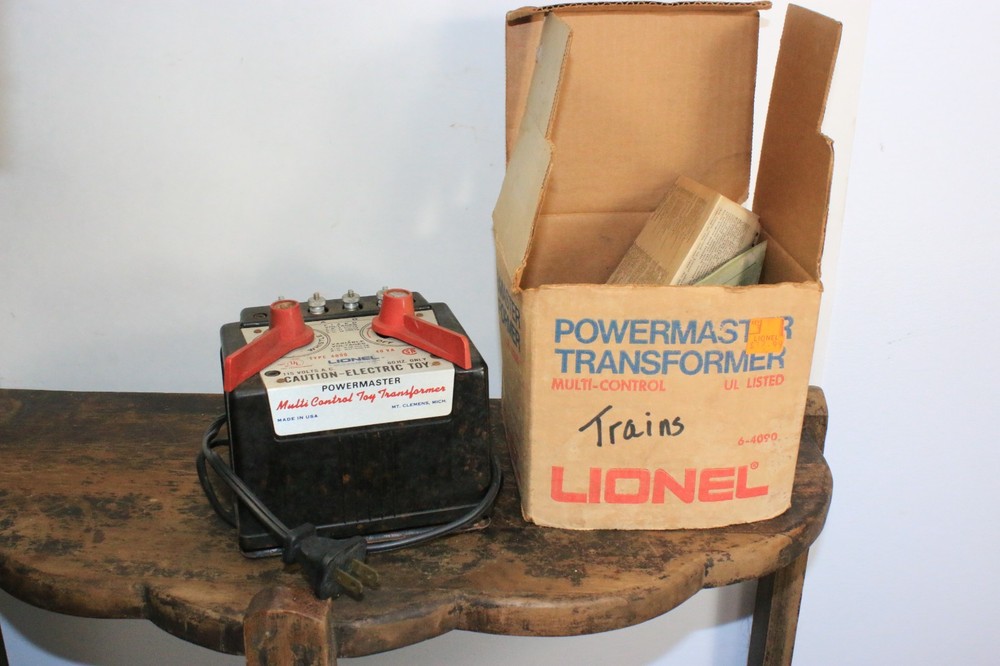 LIONEL #6-4090 POWERMASTER MULTI-CONTROL TRANSFORMER W/ BOX WORKS