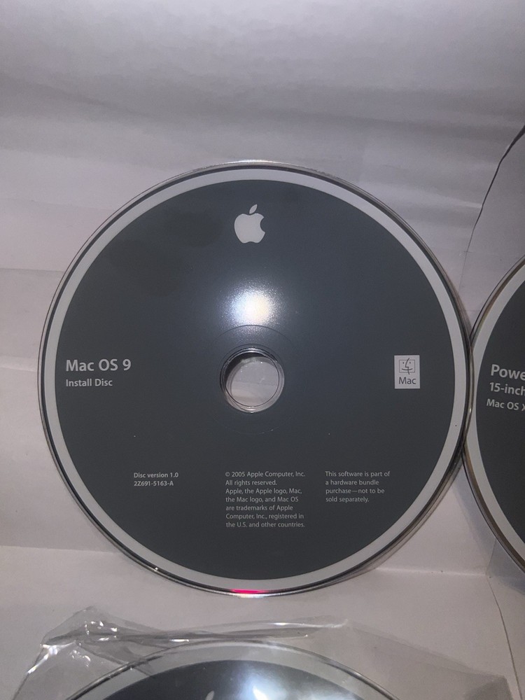 2008 Macintosh MacMacBook Applications Software Installation DVD Version 1.0