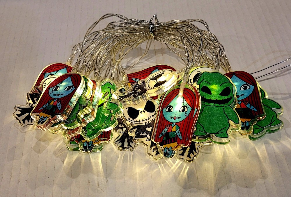 The Nightnare Before Christmas Character String Lights