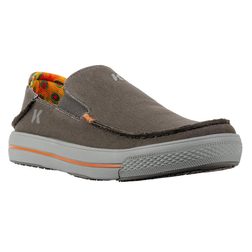 Korkers Fish Moc Brook Trout with Fixed Kling-On Deck Soles 12