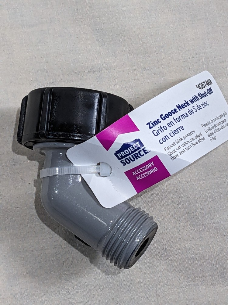 Project Source Zinc 1-Way Restricted-Flow Water Shut-Off