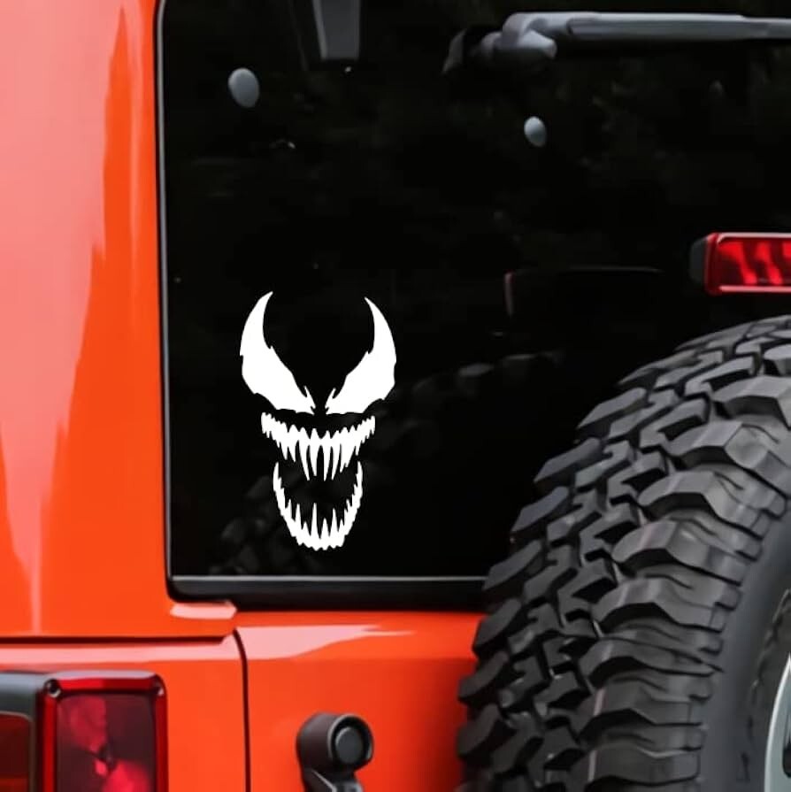 Venom Reflective Decal Sticker