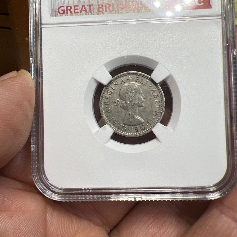 Great Britain Six Pence 1964