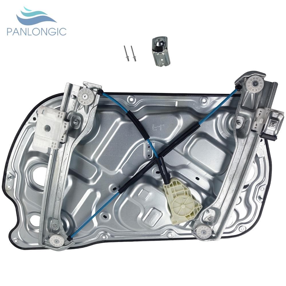 Front Left Power Window Regulator w/Panel for Hyundai Genesis Coupe 2010-2016