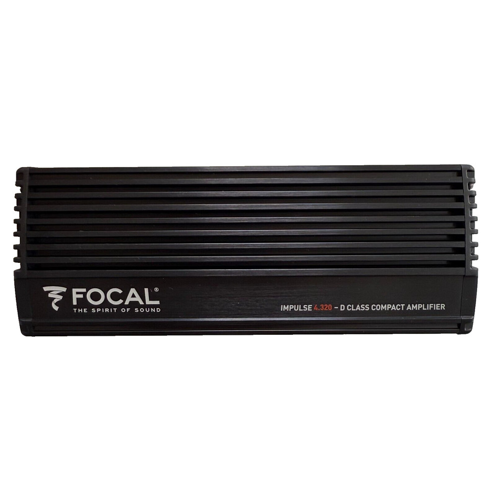 Focal Impulse 4.320 - 4 Channel Compact Amplifier 4 x 55 Watts RMS Class D