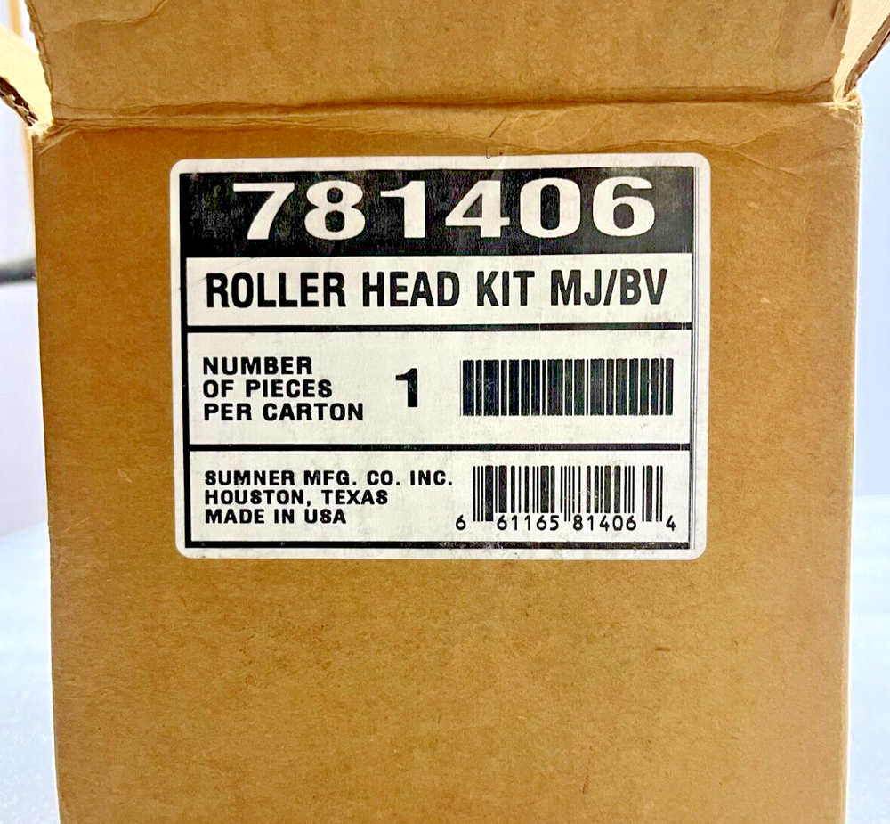 New Sumner 781406 Roller Head Kit MJ/BV