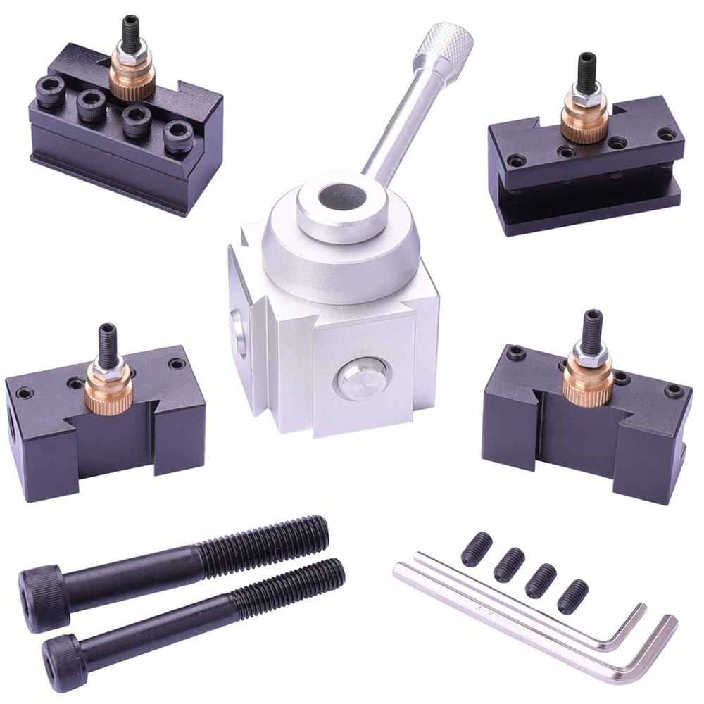 JWGJW 120034 Tooling Package Mini Lathe Quick Change Tool Post & Holders Multifi