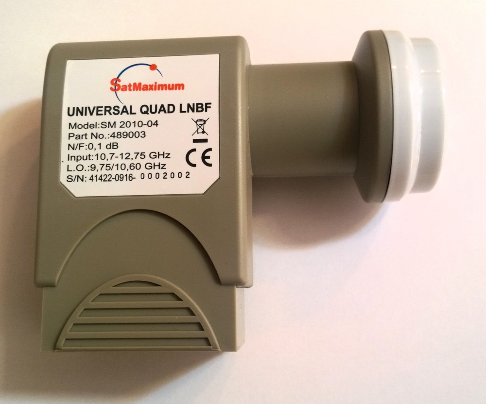 Universal Quatro LNB 0.1 db