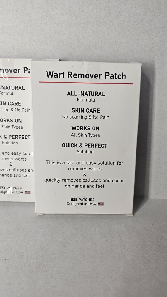 WABRINY Wart Remover Patches, Fast & Easy Operate Hydrocolloid Gel. 2-Pack