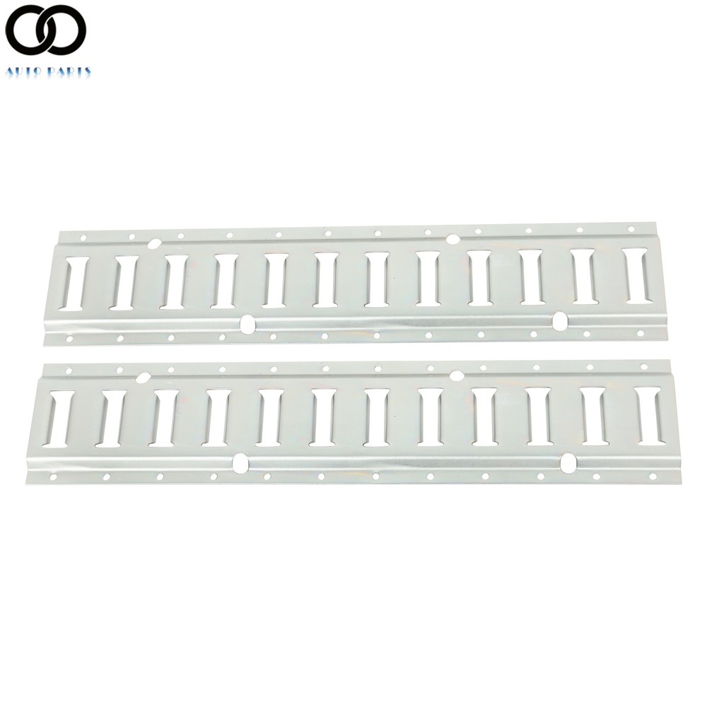 For Trailers Secure Load 6 Pack 2' E Track Tie Down Rail Kit Galvanized Steel