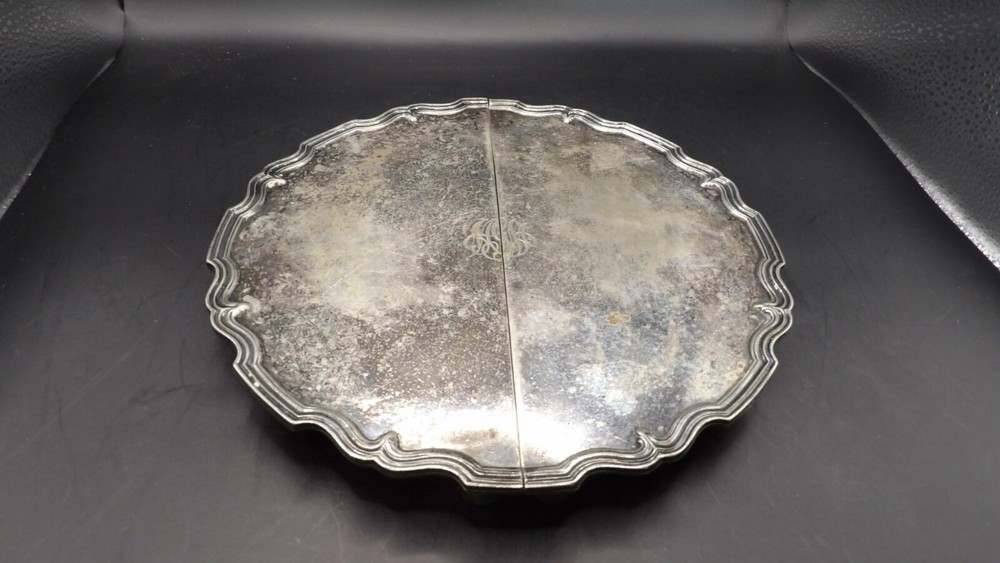 Two Antique Silver Trivets SHM Simpson Hall Miller & Co
