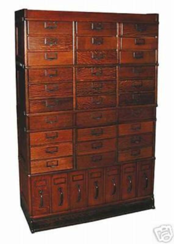 GLOBE WERNICKE/MACEY COMMERCIAL STACK FILE DRAWER HARDWARE! JAPANING/BRONZE ALSO