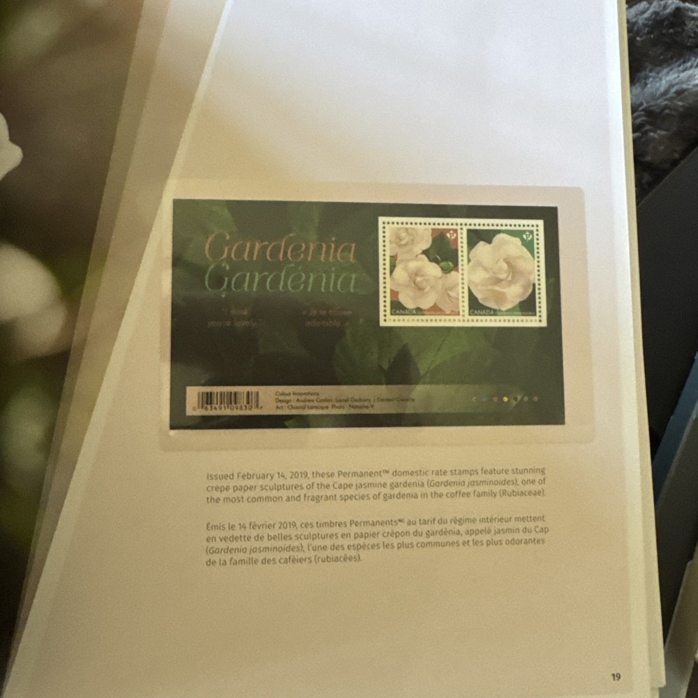 Canada 2019 Stamp Yearbook With Stamps