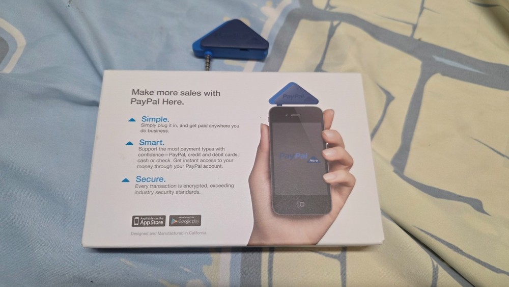 PayPal Here Mobile Card Reader For iPhones Android Smart Phones And Tablets