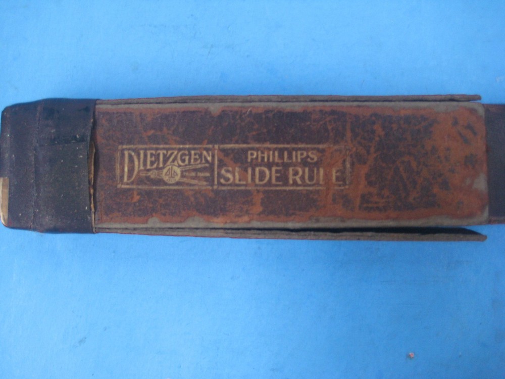 Vintage DIETZGEN PHILLIPS Slide Rule