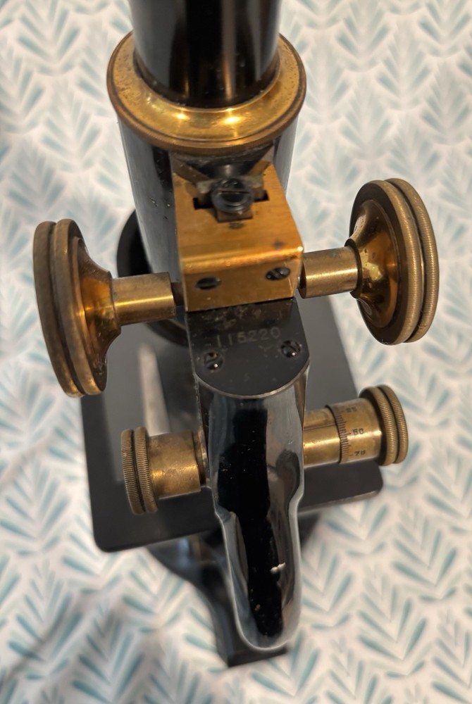 Early 1900’s Spencer Buffalo USA Microscope Model EHS, Primitive