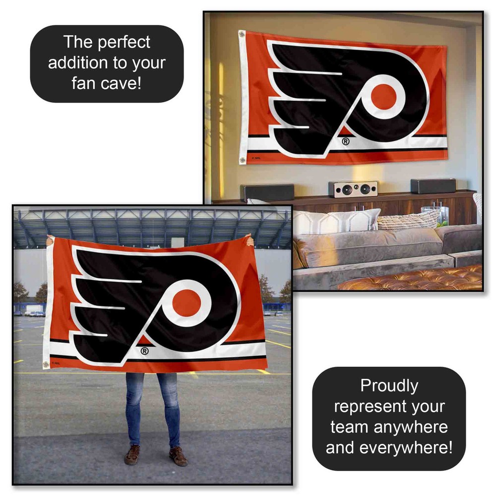 Philadelphia Flyers Stripe Flag