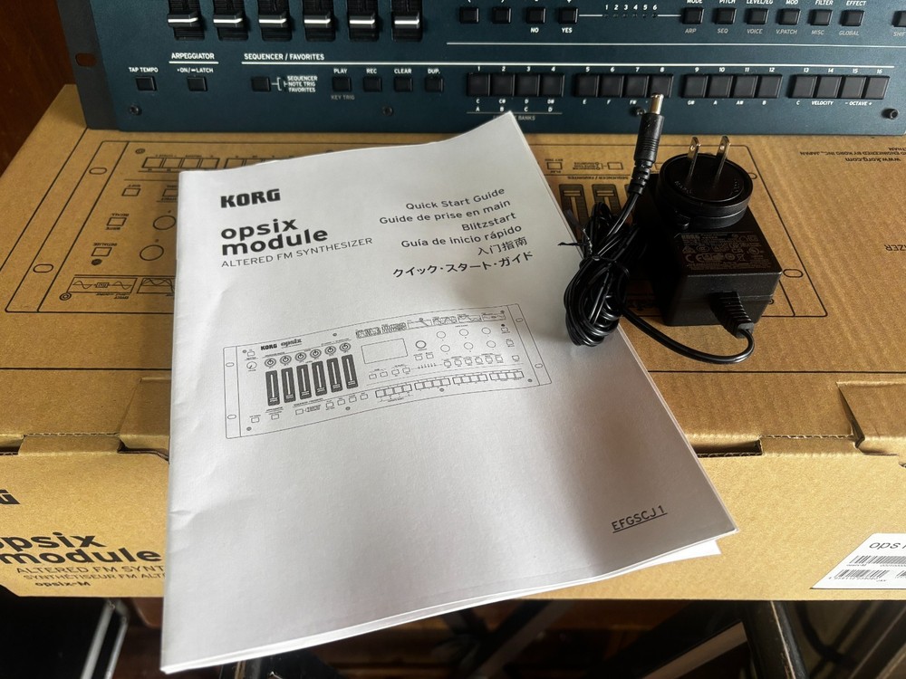 Korg Opsix Module Altered FM Synthesizer Rackmountable Desktop Module w/ box