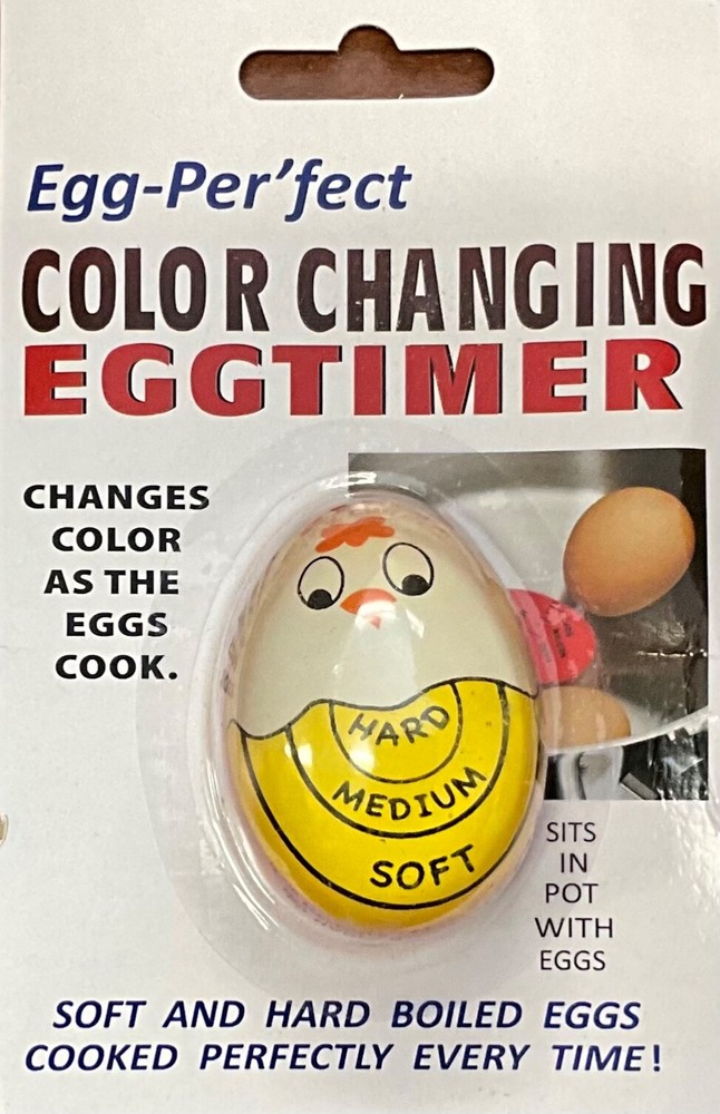 Egg Perfect Egg Timer CHANGES COLOR WHEN EGGS ARE PERFECTLY DONE
