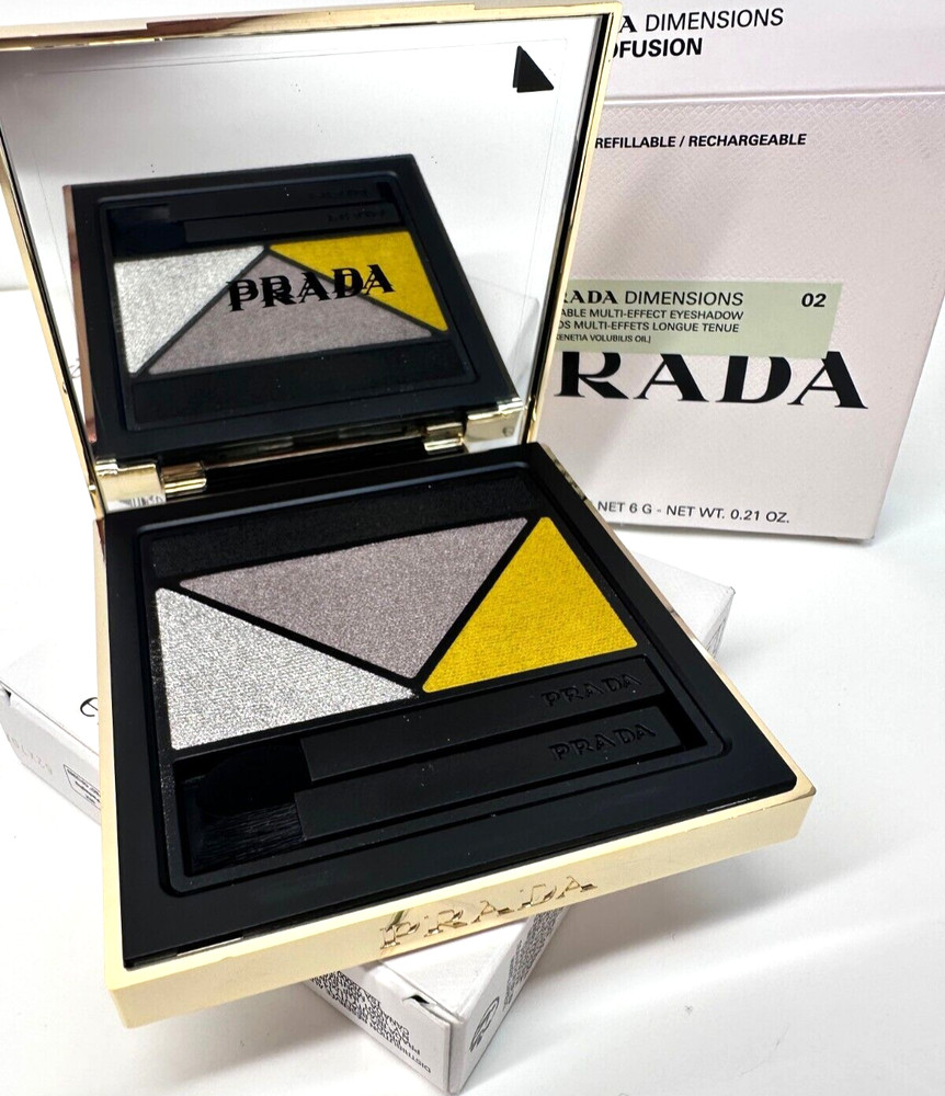 PRADA Dimensions 02 PROFUSION Multi Effect Eyeshadow Palette .21 Oz NIB💛