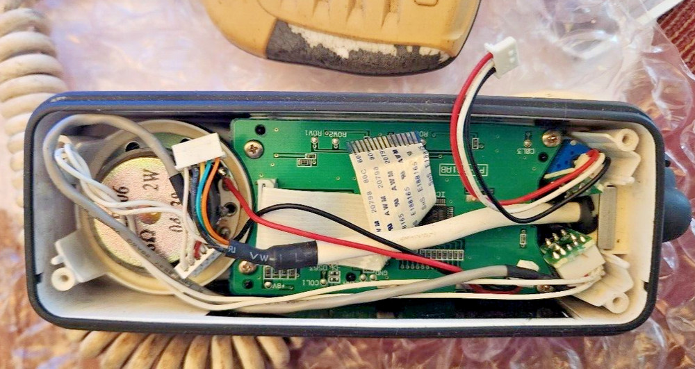 UNIDEN SOLAR DSC VHF FRONT FACIA,MIKE & PROCESSOR PCB AND LCD