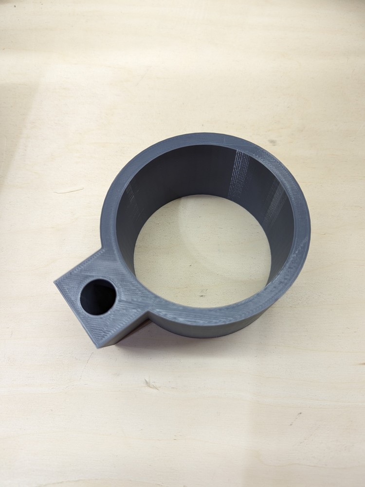 Kenworth & Peterbilt cup holder spacer only (GREY)
