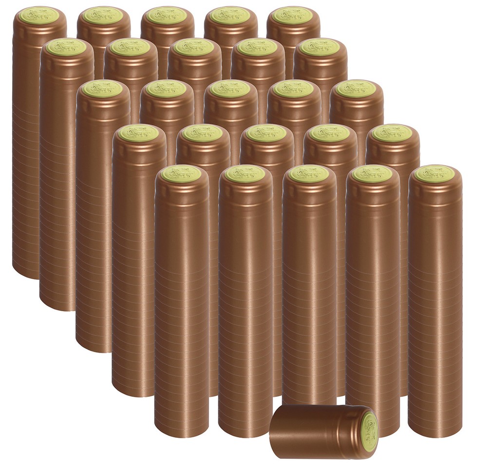 Bronze PVC Shrink Capsules-500 Count by Home Brew Ohio