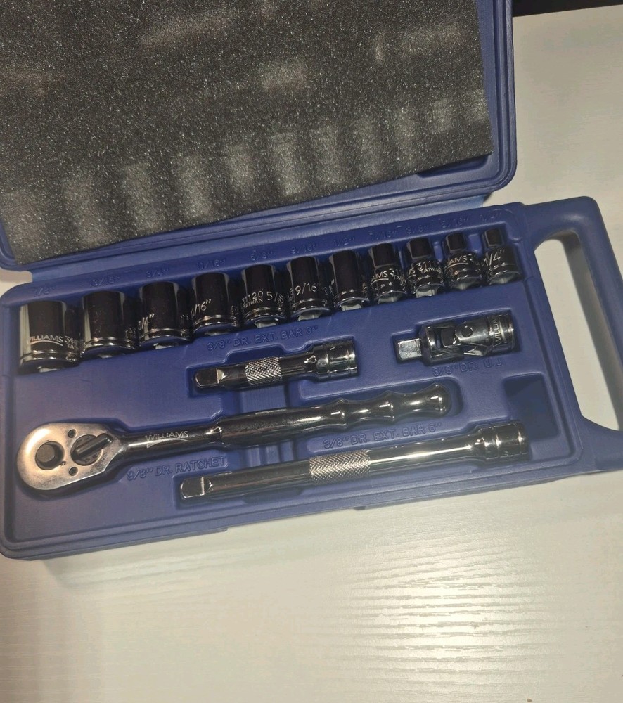 Williams Ratchet Set 3/8 inch drive
