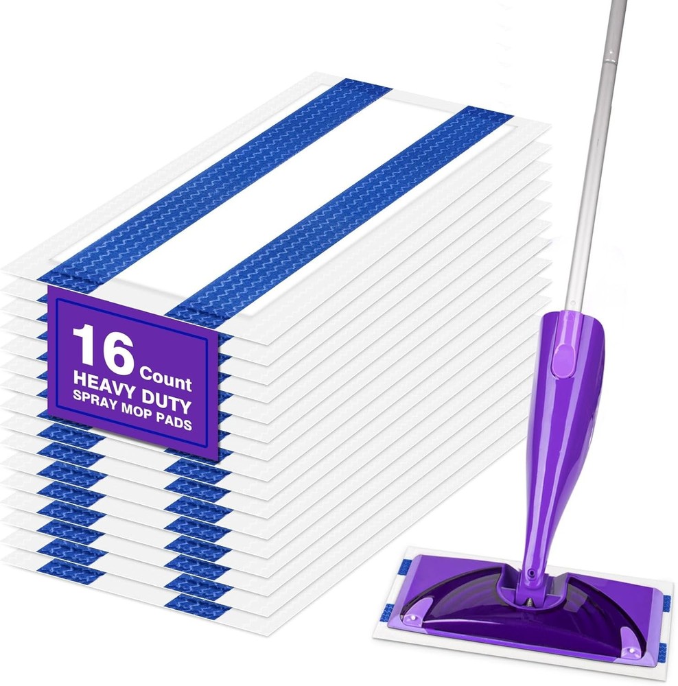 Multi-Layer Dry Floor Mop Pads Refills Compatible with Wet Jet-All Purpose Multi