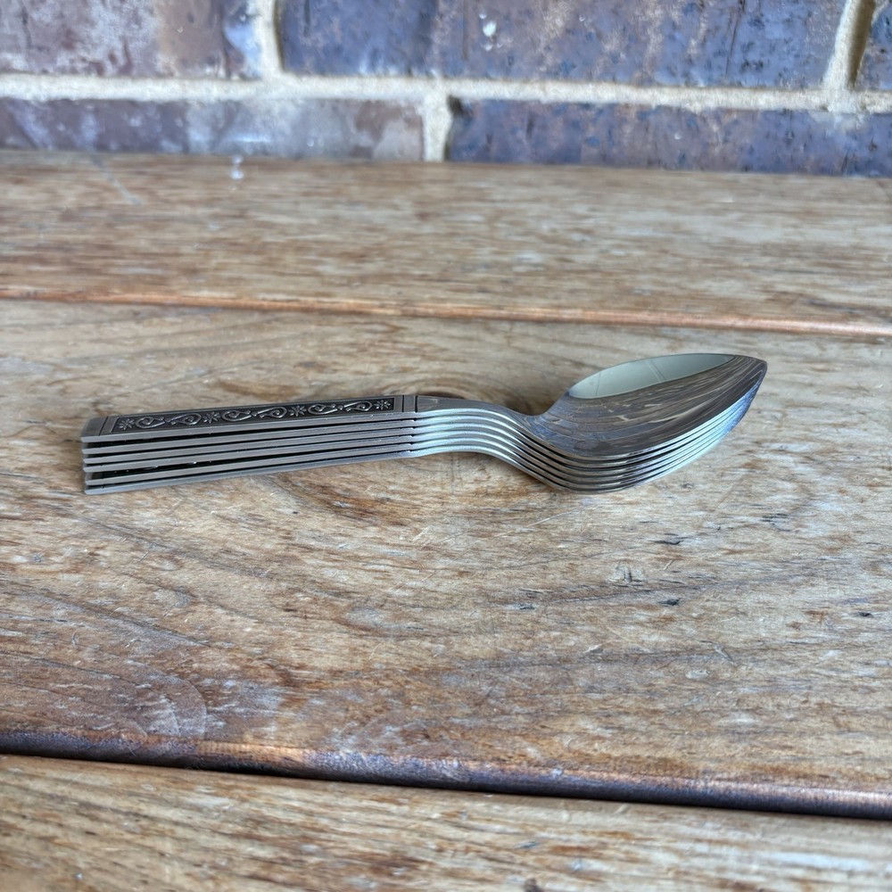 Oneida SSS flatware MIDNIGHT Stainless Set of 6 replacement Spoons