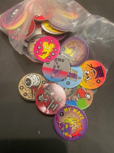 Package of 100 Assorted Collector Pogs