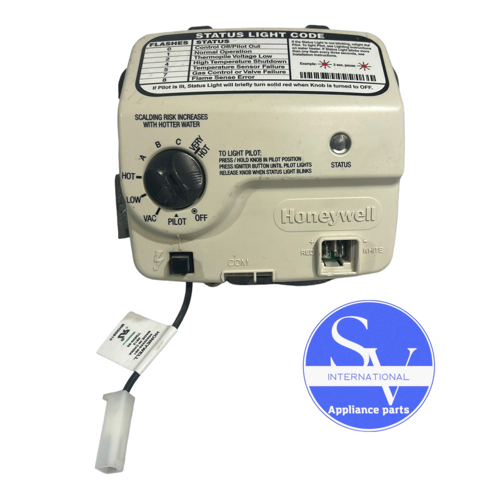 Honeywell Water Heater Gas Valve  WV8840B1117