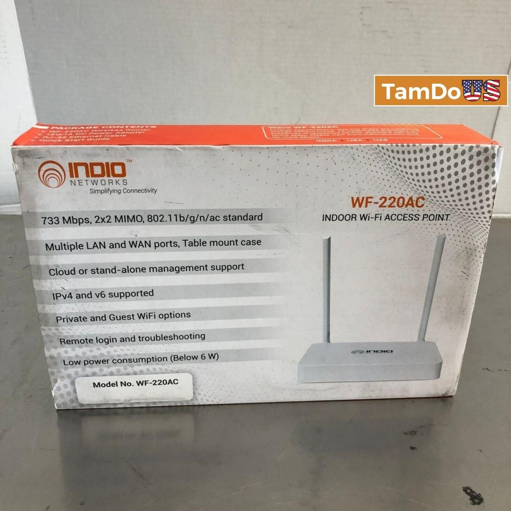 Indio Networks WF-220AC Wave Wireless Routers