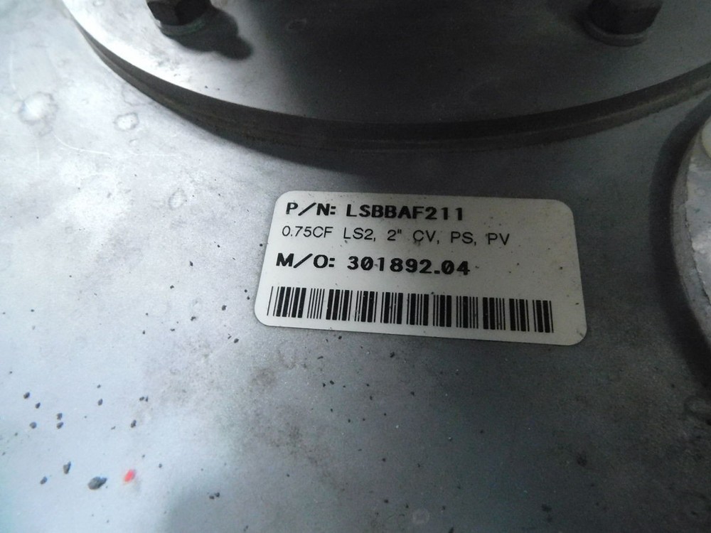 UNA-VIN PIOVAN LSBBAF211 PLASTIC HOPPER LOADER, S.S. M7403