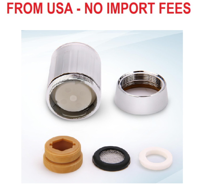 LED multi-colour temperature-controlled colour-changing tap Splash-proof intelli