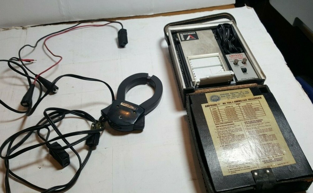 Vintage Amprobe AC Current Recorder LAA82 Untested