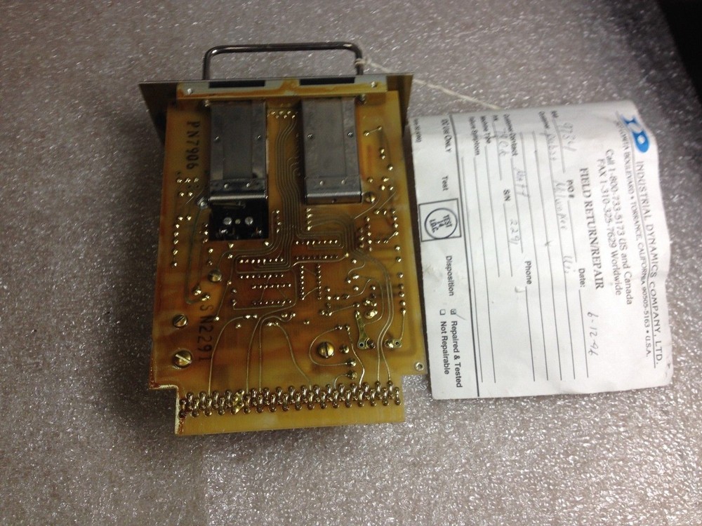 INDUSTRIAL DYNAMICS KT-319 COUNTER