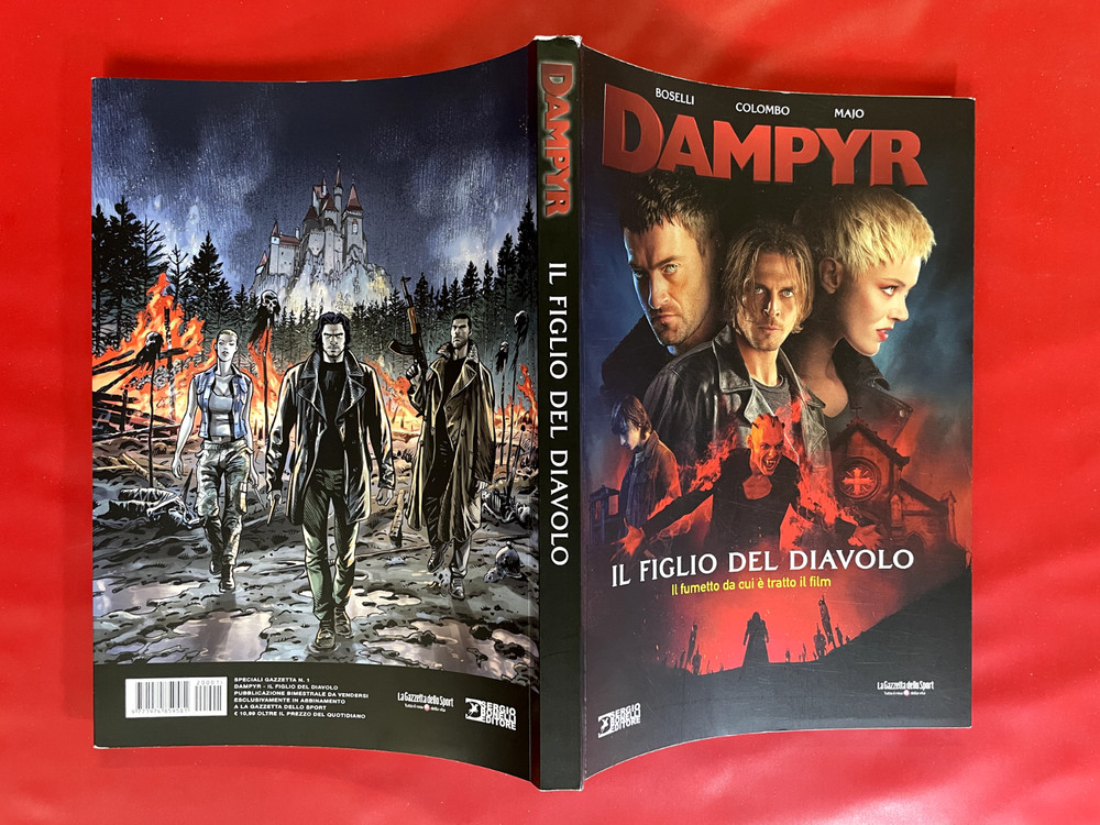 DAMPYR THE DEVIL'S SON Bonelli Gazzetta (2022) Comic Film NEW