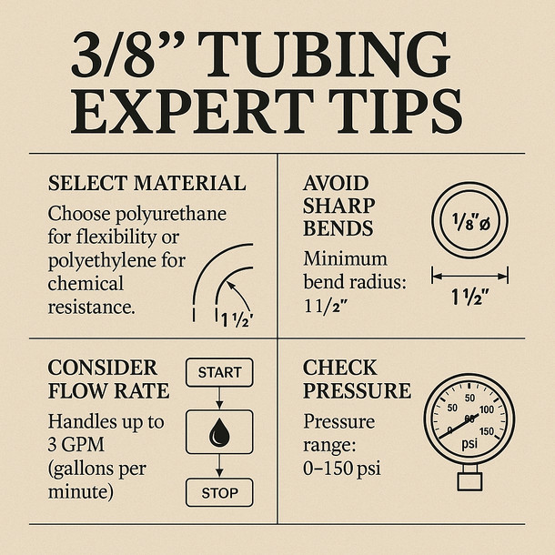 LD Carlson 3/8inTubing per lineal foot