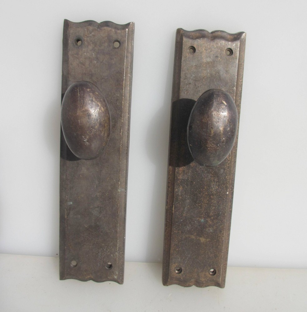Brass Door Knobs Handles Pulls Old Plates Antique STYLE