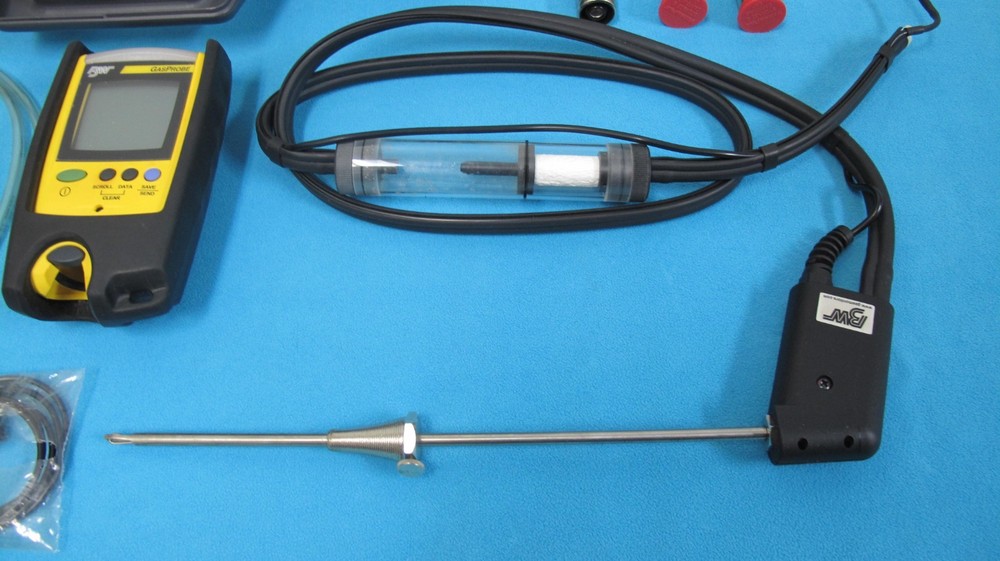 BW Technologies GasProbe Flue Gas Analyzer Portable Multi Gas Detection System