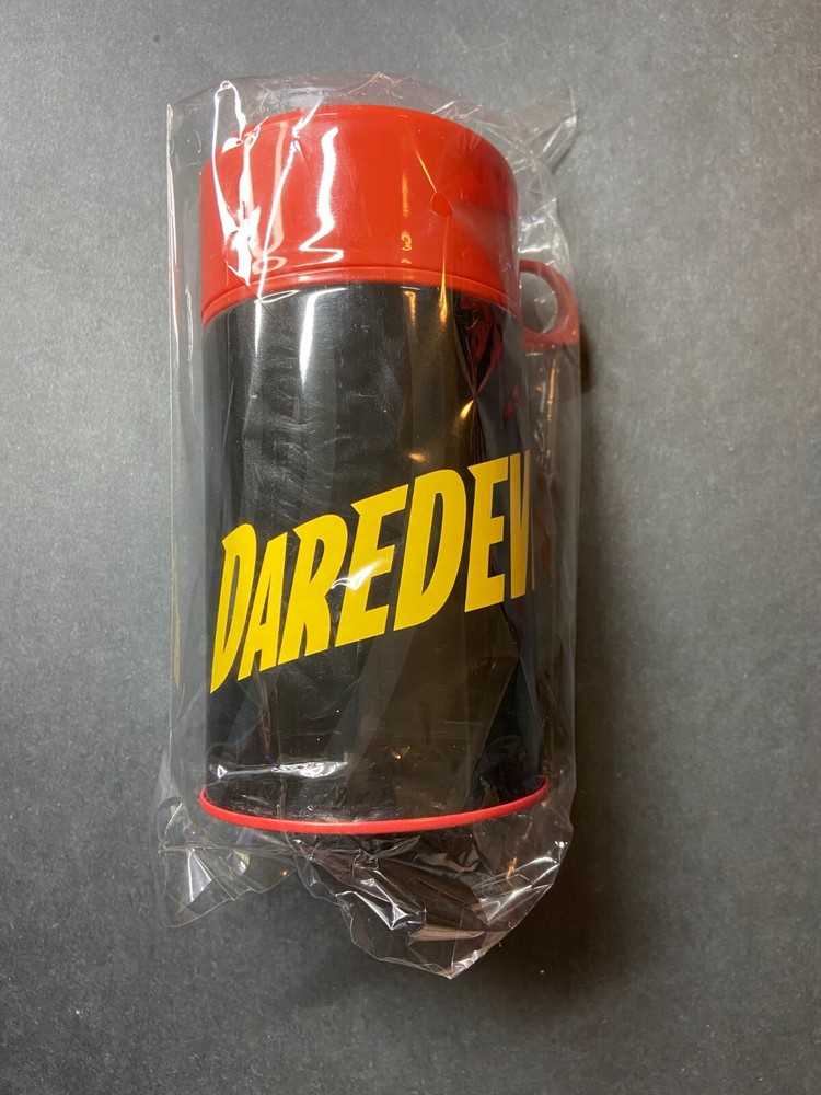 MARVEL Comics DAREDEVIL LUNCH BOX & THERMOS Previews Exclusive NEW
