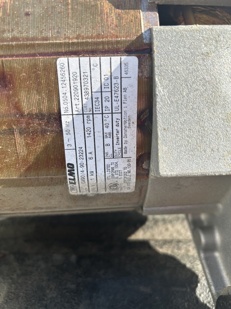 Wascomat EX630c Washer Motor