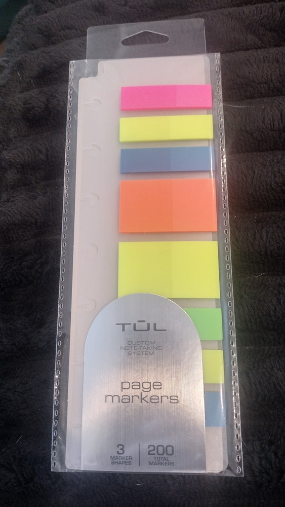 TUL Custom Note-Taking System Discbound Page Markers,  Assorted, Pack of 200